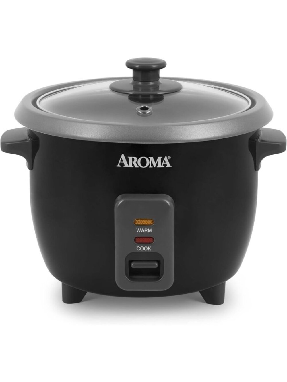 1.5Qt Rice & Grain Cooker - Black, 6-Cup Cooked, Perfect for Easy Meal Prep
